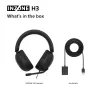 Auriculares con cable Over-Ear Sony INZONE H3 – Negro, modelo MDRG300B.CE7