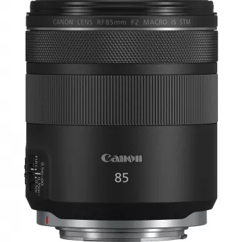 Objetivo macro Canon RF 85mm F2 Macro IS STM Negro