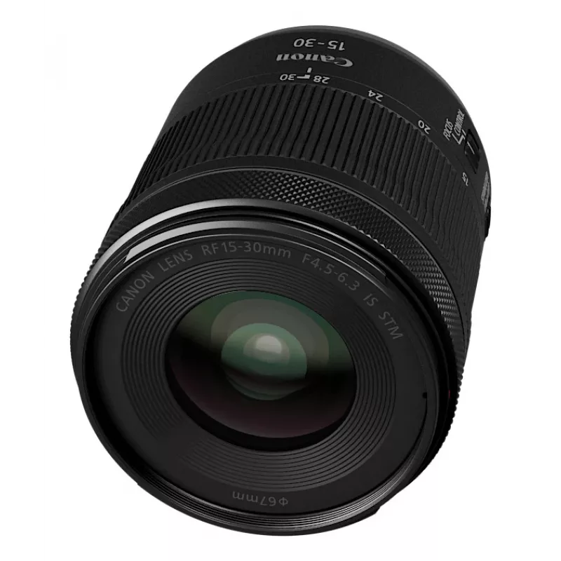 Canon RF 15-30 mm f4.5-6.3 IS STM MILC objetivo ultra gran angular negro