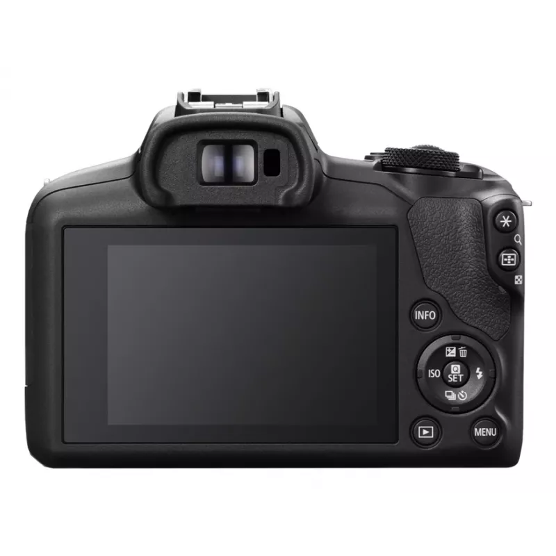 Cuerpo de cámara sin espejo Canon EOS R100, 24,1 MP CMOS, 6000×4000, 4K, negro