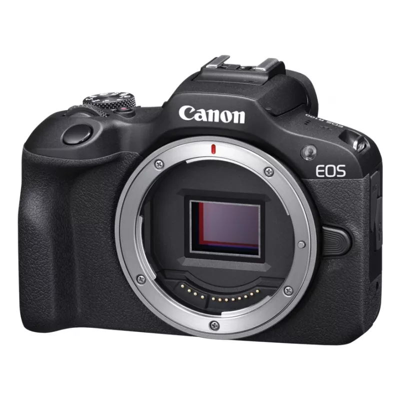 Cuerpo de cámara sin espejo Canon EOS R100, 24,1 MP CMOS, 6000×4000, 4K, negro