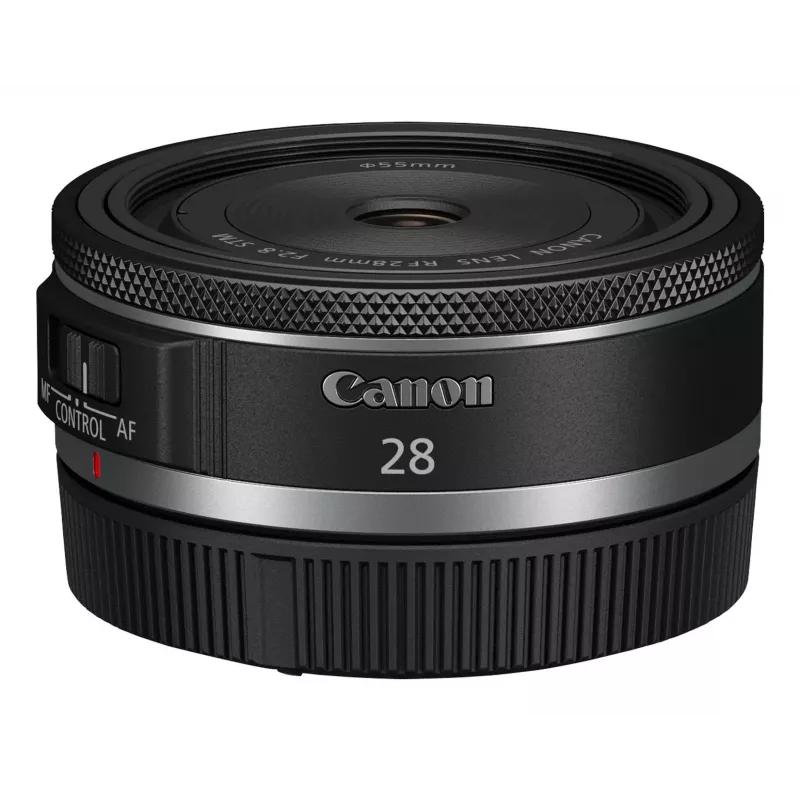 Canon gran angular RF 28 mm F2.8 STM objetivos de cámara, negro
