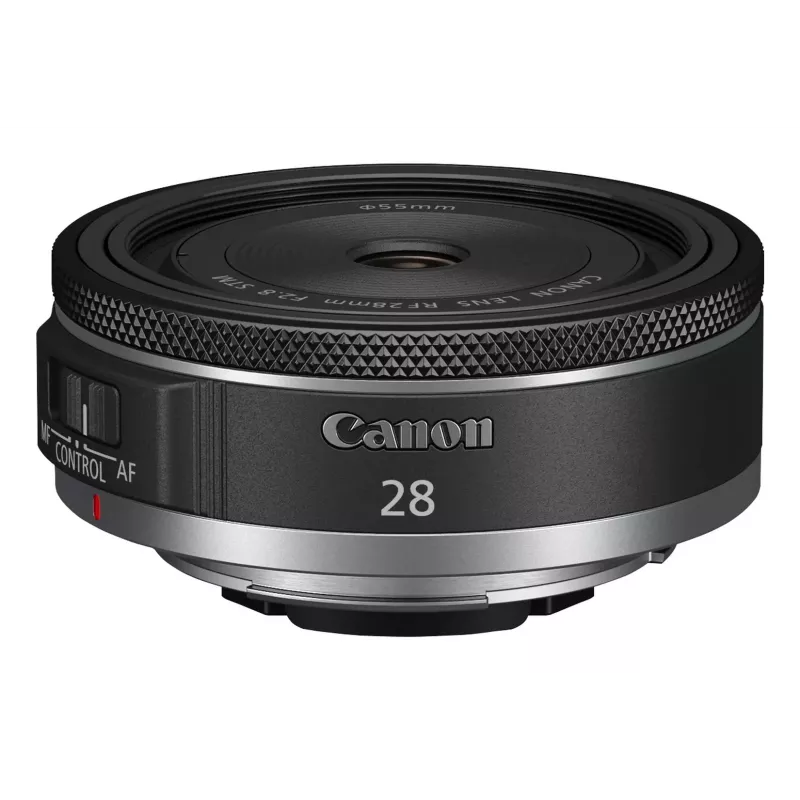 Canon gran angular RF 28 mm F2.8 STM objetivos de cámara, negro