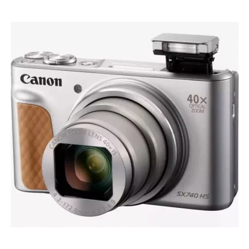 Canon PowerShot SX740 HS Lite Edition 1/2,3 pulgadas cámara compacta 20,3 MP CMOS 5184 x 3888 píxeles plata
