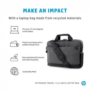 Funda para portátil HP Renew Travel 15,6 pulgadas