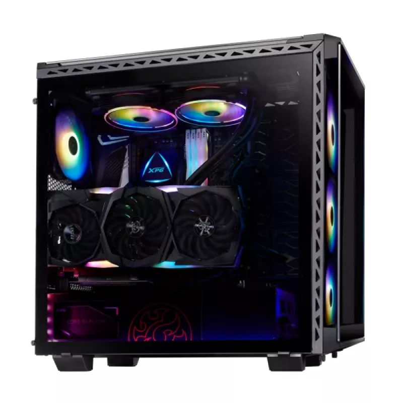 Caja de PC XPG BATTLECRUISER Midi Tower negra