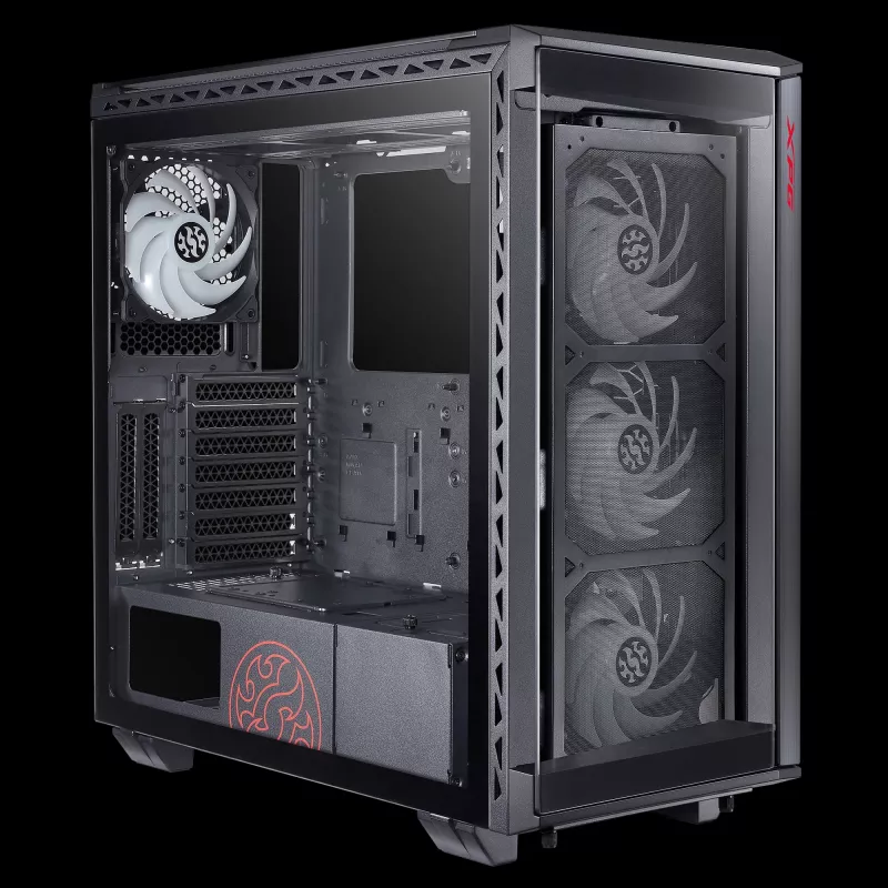 Caja de PC XPG BATTLECRUISER Midi Tower negra