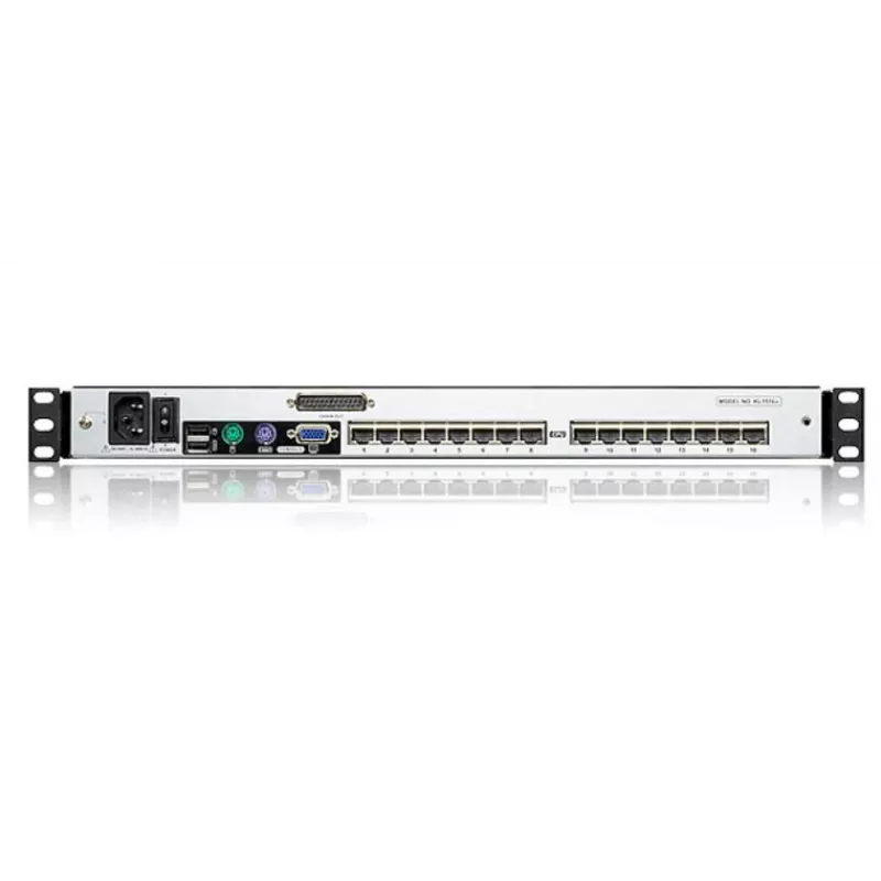 ATEN KL1508AN consola de rack 48,3 cm (19 pulgadas) negra 1U