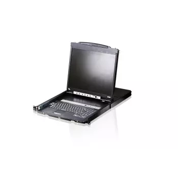 ATEN CL5808N consola de rack 48,3 cm (19 pulgadas) negra 1U