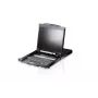 ATEN CL5808N consola de rack 48,3 cm (19 pulgadas) negra 1U