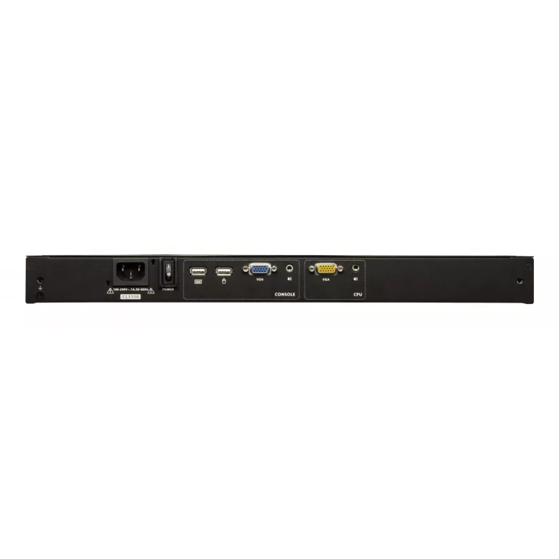 ATEN CL3100NX consola de rack 47 cm (18,5″) 1366 x 768 píxeles metal, plástico negro 1HE