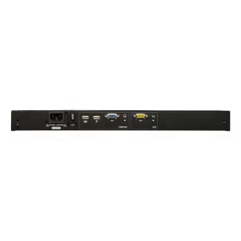 ATEN CL3100NX consola de rack 47 cm (18,5 pulgadas) 1366 x 768 píxeles metal, plástico negro 1 HE
