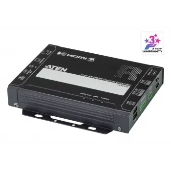 ATEN receptor óptico HDMI True 4K (4K@300m (K1, MM) / 10km (K2, SM))