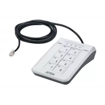 ATEN 2XRT-0021G otro dispositivo de entrada teclado RJ-11 negro, gris, blanco