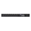 ATEN 32A 8 tomas 1HE Metered eco PDU, Metered, 1HE, negro, LCD, 8 salidas AC, conector hembra C13, conector hembra C19