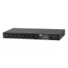 ATEN 32A 8 tomas 1HE Metered eco PDU, Metered, 1HE, negro, LCD, 8 salidas AC, conector hembra C13, conector hembra C19