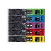 ATEN 32A 8 tomas 1HE Metered eco PDU, Metered, 1HE, negro, LCD, 8 salidas AC, conector hembra C13, conector hembra C19