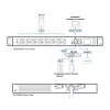 ATEN 32A 8 tomas 1HE Metered eco PDU, Metered, 1HE, negro, LCD, 8 salidas AC, conector hembra C13, conector hembra C19