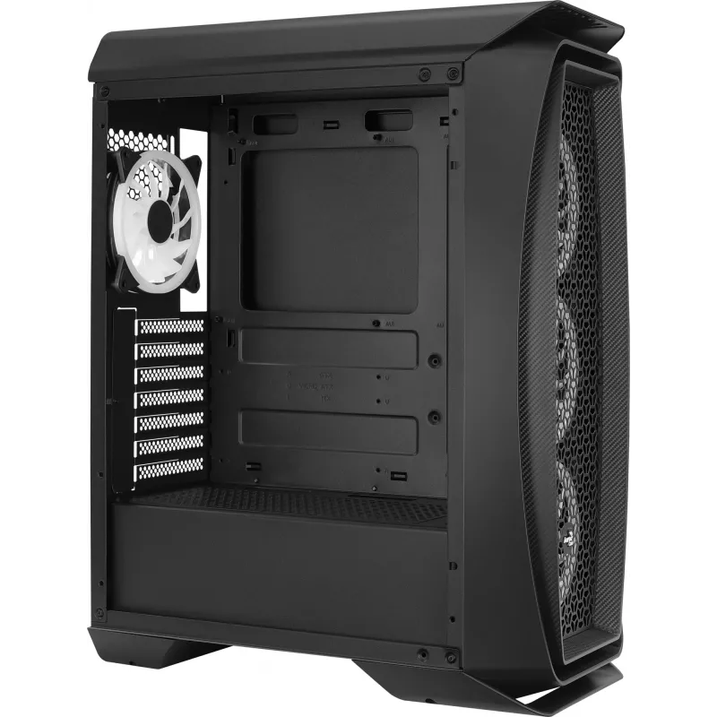 Aerocool Aero One Duo Caja de PC ATX 4 ventiladores ARGB 12 cm + rejilla frontal