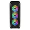 Aerocool AEROONEDUOWHV1 Caja gaming ATX 4 ventiladores ARGB Blanca