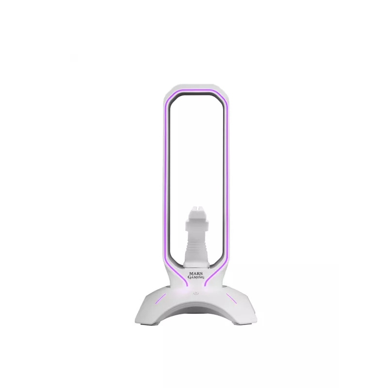 Soporte para auriculares Mars Gaming MHHPROW Blanco 456 g