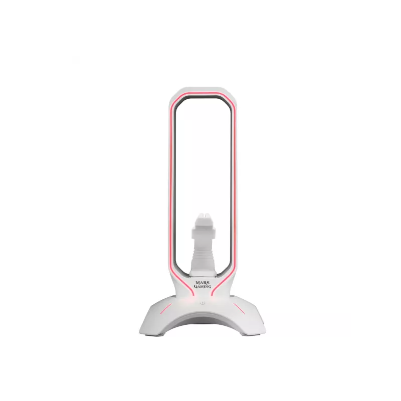 Soporte para auriculares Mars Gaming MHHPROW Blanco 456 g