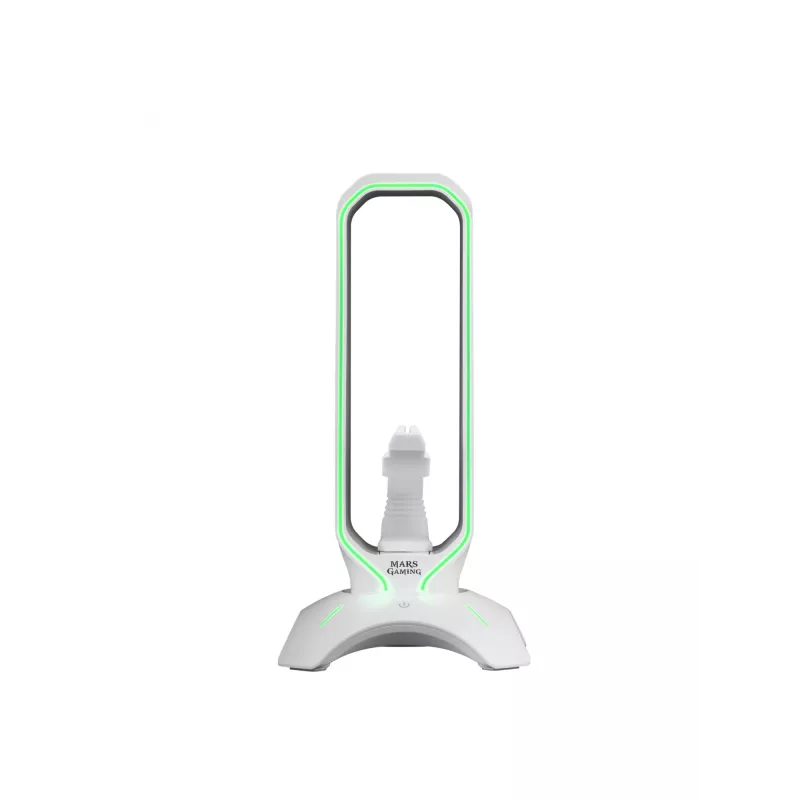 Soporte para auriculares Mars Gaming MHHPROW Blanco 456 g