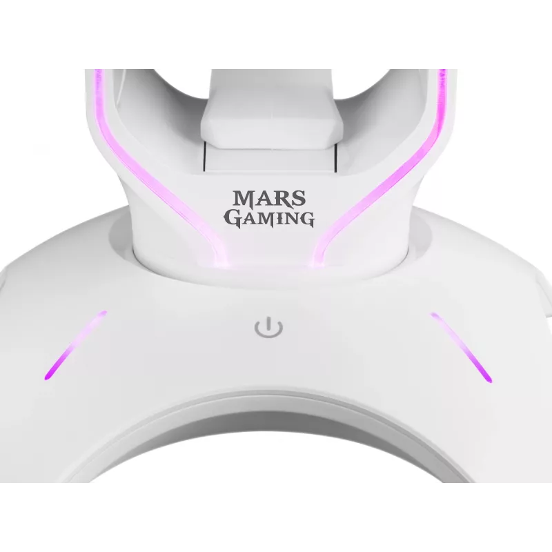 Soporte para auriculares Mars Gaming MHHPROW Blanco 456 g