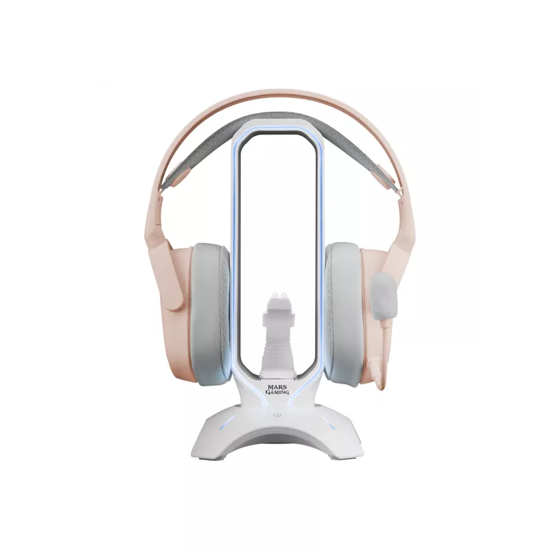 Soporte para auriculares Mars Gaming MHHPROW Blanco 456 g