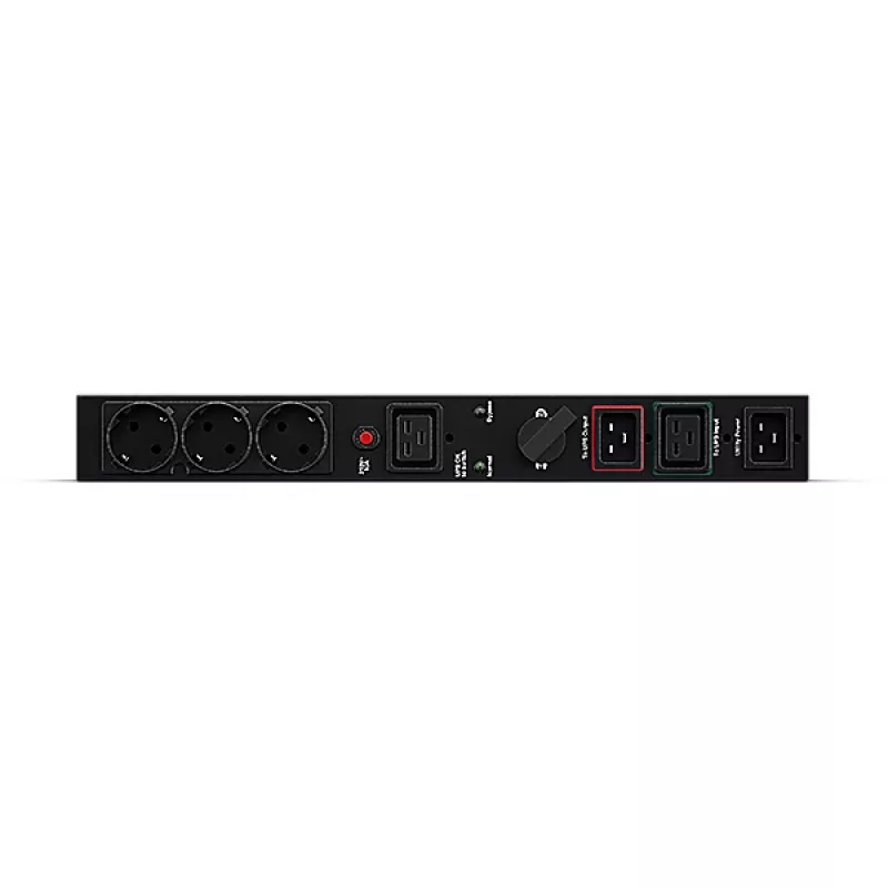 Conmutador de bypass CyberPower MBP20HVDE3 Montaje en rack Negro 200-240V 16A
