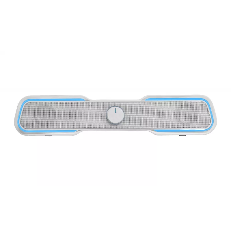Mars Gaming MSBX, barra de sonido con altavoces blanca 10W, 10 W, 10 W, Blanca, Con cable e inalámbrica, 435 mm, 85 mm