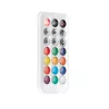 Mars Gaming MC51W Caja gaming ATX para PC blanca con doble cristal templado, 5 ventiladores RGB de 12 cm