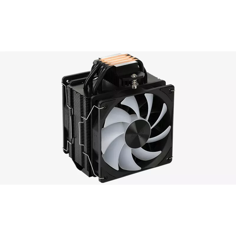Aerocool Rime 4 disipador de CPU dual de 12 cm negro 1 ud.