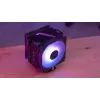 Aerocool Rime 4 disipador de CPU dual de 12 cm negro 1 ud.