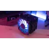 Aerocool Rime 4 disipador de CPU dual de 12 cm negro 1 ud.