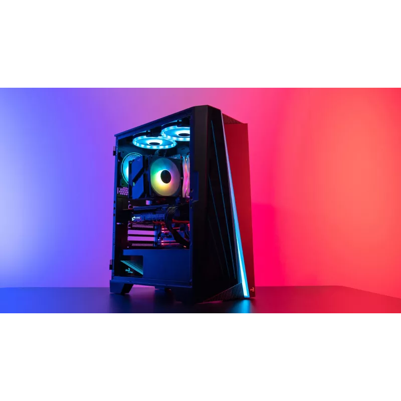 Aerocool Rime 4 disipador de CPU dual de 12 cm negro 1 ud.