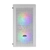 Mars Gaming MC300W caja micro-ATX con cristal templado, 3 ventiladores FRGB, blanca