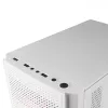 Mars Gaming MC300W caja micro-ATX con cristal templado, 3 ventiladores FRGB, blanca