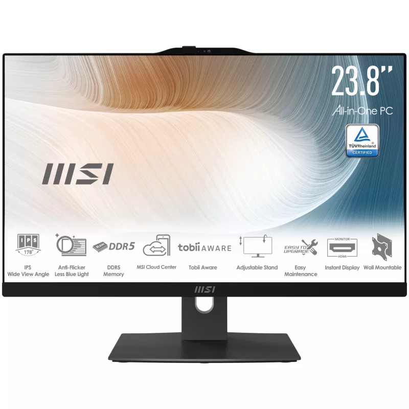 MSI Modern AM242TP 1M-1230EU Intel Core 3 100U 60,5 cm (23,8