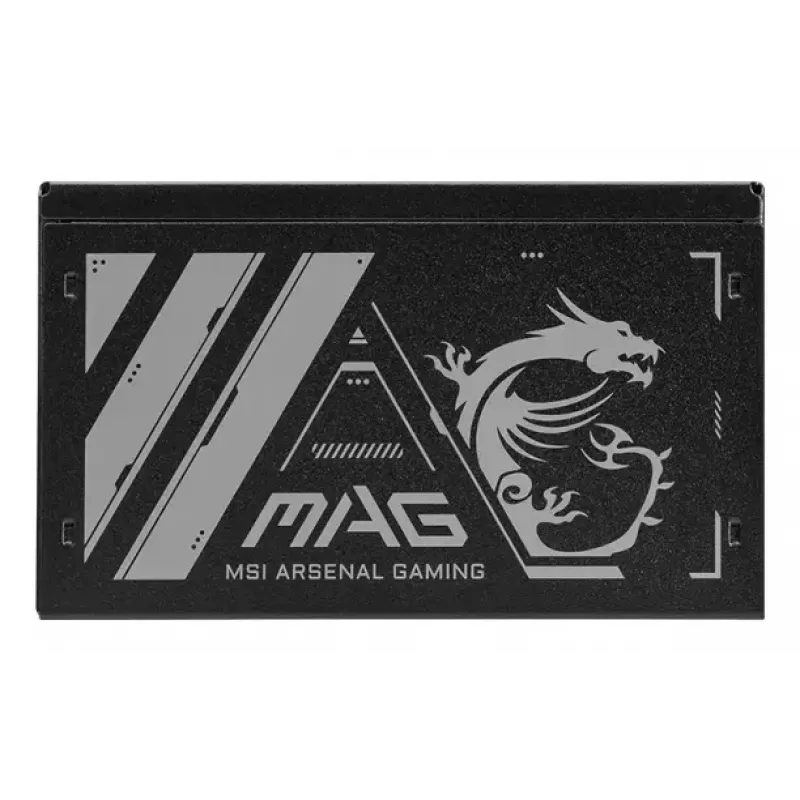 Fuente de alimentación MSI MAG A500N-H 500 W ATX 24 pines, refrigeración activa, negra