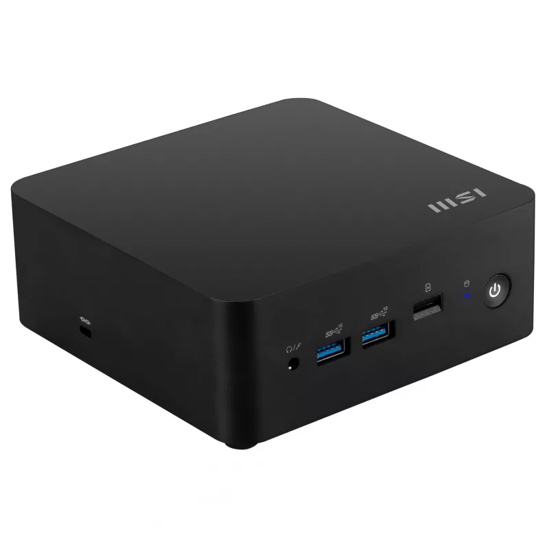 MSI Cubi NUC 13MQG-065BEU PC de 0,84L-PC Negro i7-1365U Intel SoC
