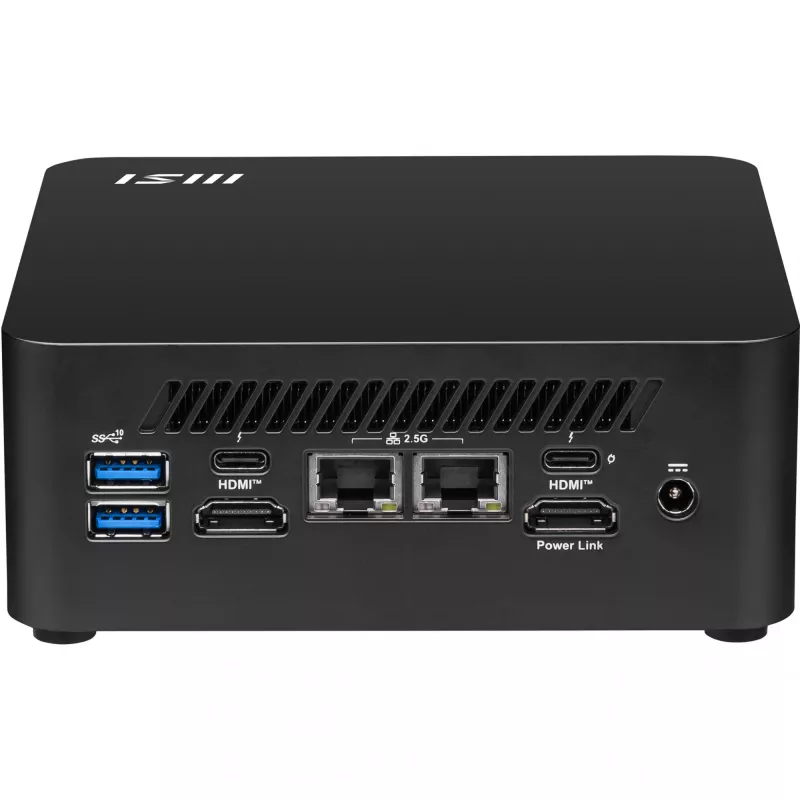MSI Cubi NUC 13MQG-065BEU PC de 0,84L-PC Negro i7-1365U Intel SoC