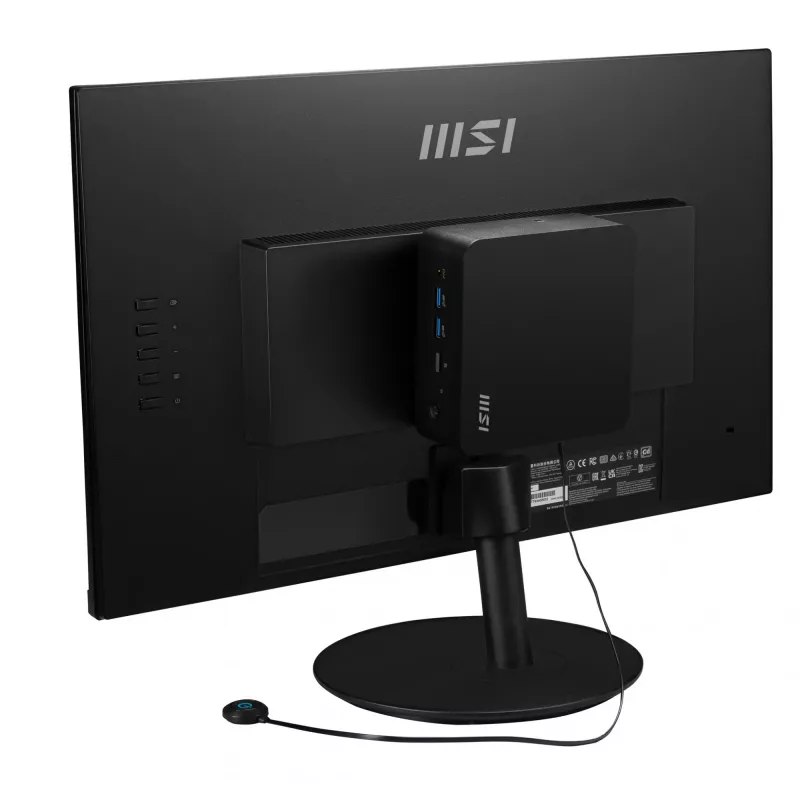 MSI Cubi NUC 13MQG-065BEU PC de 0,84L-PC Negro i7-1365U Intel SoC
