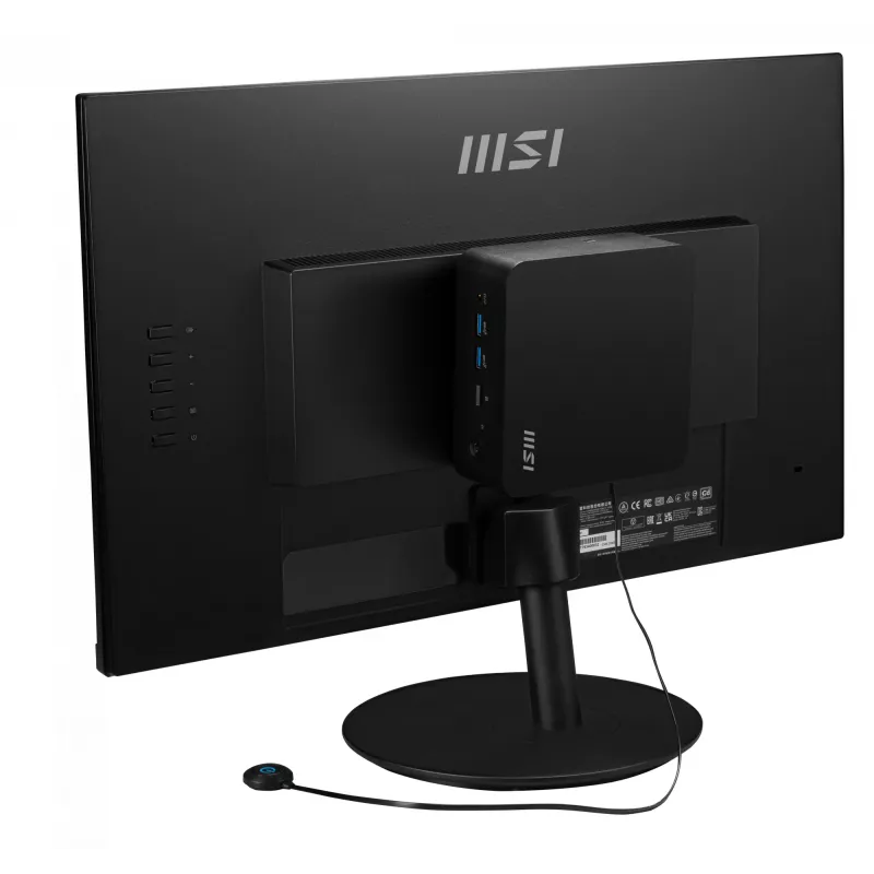 MSI CUBI NUC 1MG-244BEU Barebone PC/Workstation PC de 0,84-L-PC Negro 100U Intel SoC