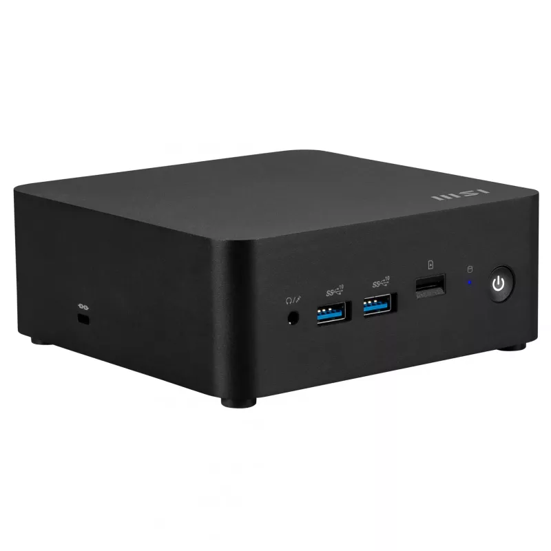MSI Cubi NUC 1M-284EU Intel Core 7 150U 16 GB DDR5-SDRAM 1 TB SSD Windows 11 Pro mini PC negro