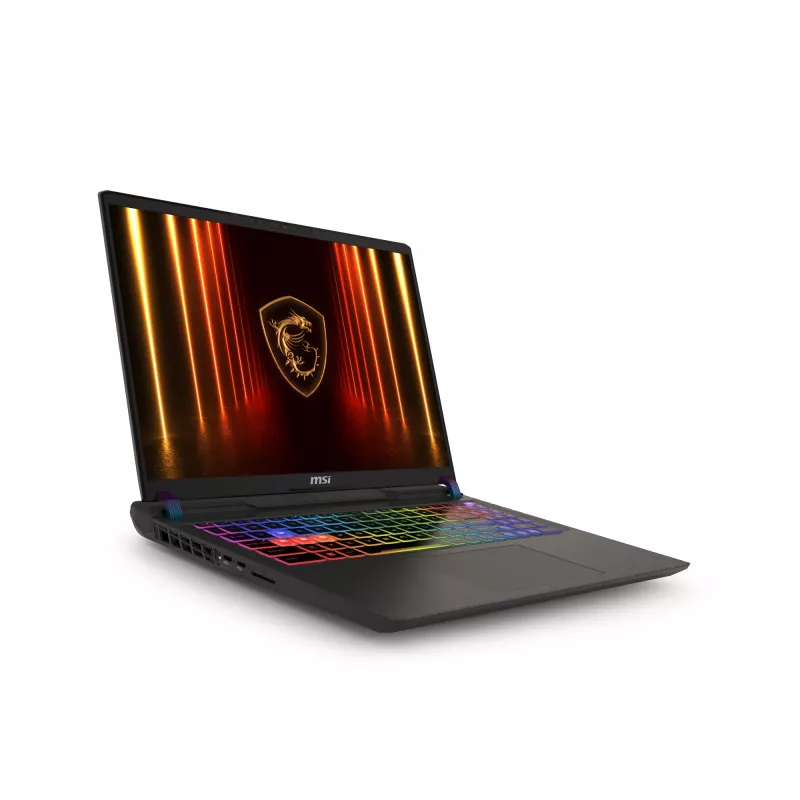 MSI Vector A16 HX A8WHG-021NL AMD Ryzen™ 9 8940HX Portátil 40,6 cm (16 inch) Quad HD+ 32 GB DDR5-SDRAM 1 TB SSD NVIDIA GeForce RTX 5070 Ti Wi-Fi 6E (802.11ax) Windows 11 Home Gris