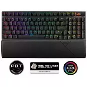 ASUS ROG Strix Scope II 96 Wireless Teclado Gaming USB + RF Wireless + Bluetooth QWERTY US English Negro