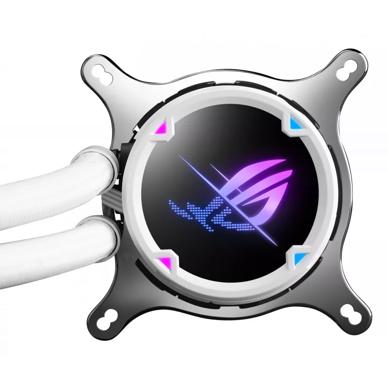 ASUS ROG Strix LC II 360 ARGB White Edition Refrigeración líquida todo en uno para procesador 12 cm