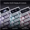 ASUS ROG Azoth Teclado Gaming USB + RF Wireless + Bluetooth Blanco