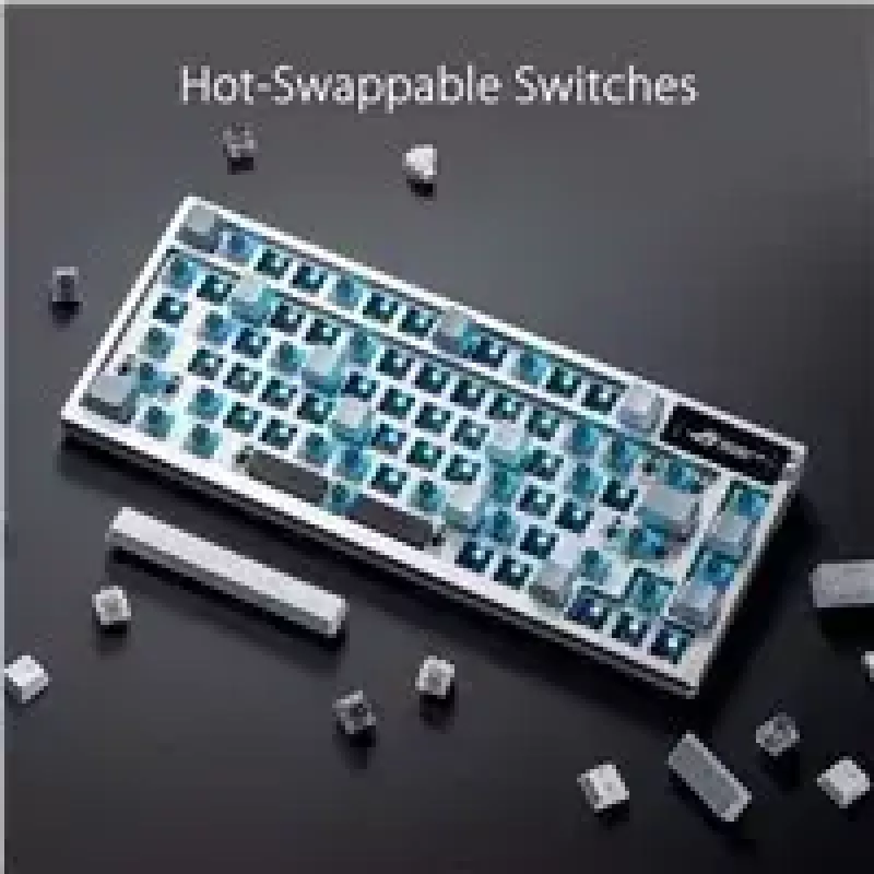 ASUS ROG Azoth Teclado Gaming USB + RF Wireless + Bluetooth Blanco